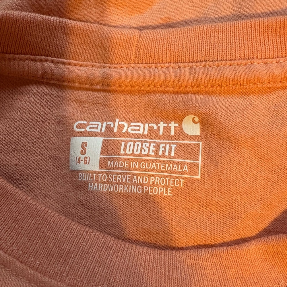 Carhartt Women's S Coral Long Sleeve Top - Picture 5 of 7